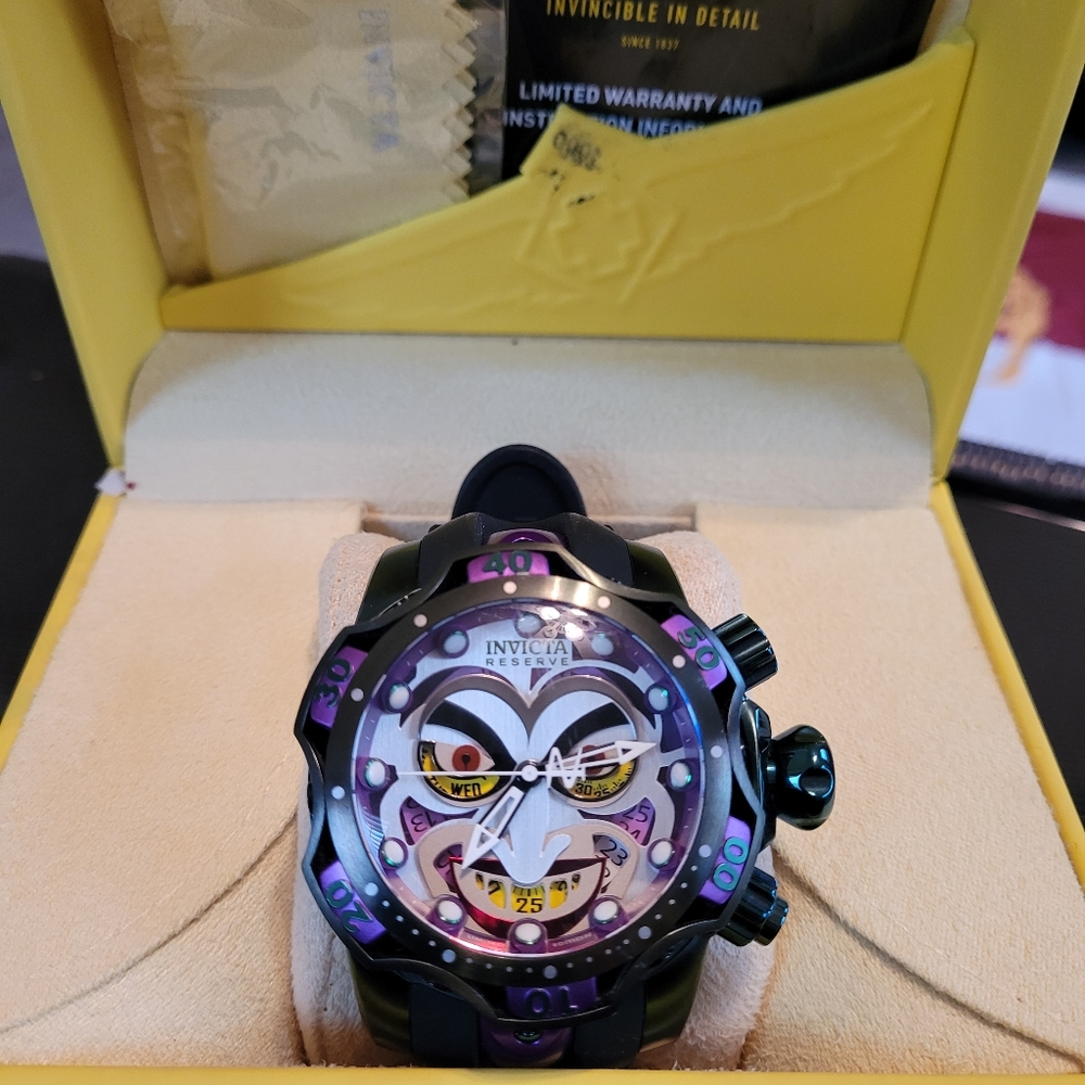INVICTA LIMITED EDITION JOKER FACE